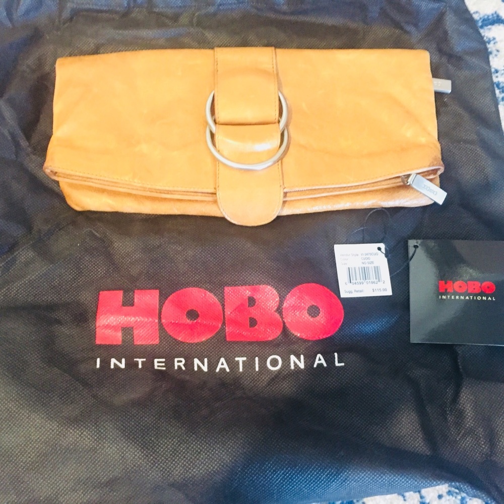 Hobo International leather clutch